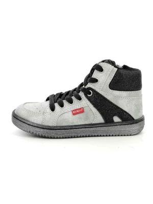 Obrázek produktu Vysoké tenisky Kickers stříbrná barva