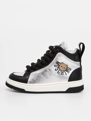 Obrázek produktu Vysoké tenisky MOSCHINO stříbrná barva