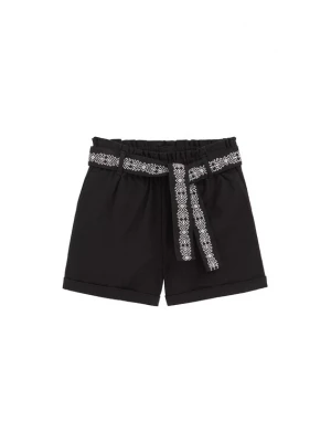 Obrázek produktu WE Fashion Kalhoty černá / bílá