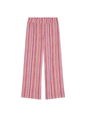 Obrázek produktu WE Fashion Kalhoty fialová / meruňková / růžová
