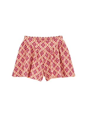 Obrázek produktu WE Fashion Kalhoty oranžová / červená / bílá