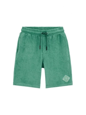 Obrázek produktu WE Fashion Kalhoty pastelově žlutá / trávově zelená / bílá