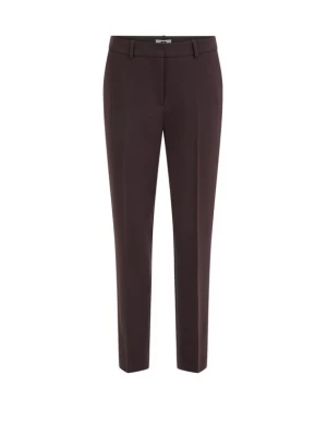 Obrázek produktu WE Fashion Kalhoty s puky tmavě hnědá