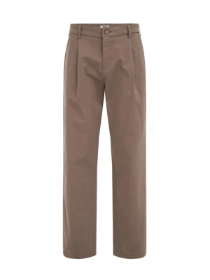 Obrázek produktu WE Fashion Kalhoty se sklady v pase khaki