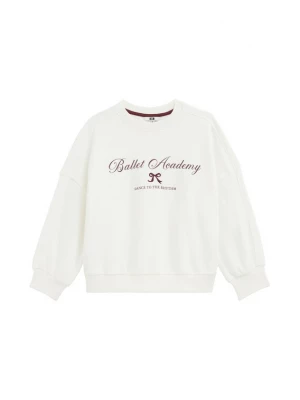 Obrázek produktu WE Fashion Mikina bordó / offwhite