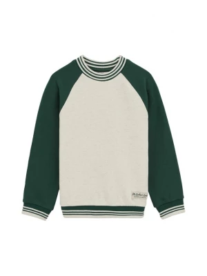 Obrázek produktu WE Fashion Mikina slonová kost / tmavě zelená