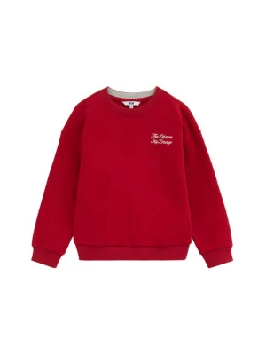 Obrázek produktu WE Fashion Mikina tmavě červená / bílá
