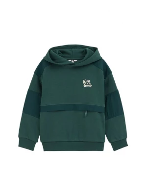 Obrázek produktu WE Fashion Mikina zelená / tmavě zelená / bílá