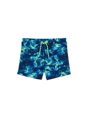 Obrázek produktu WE Fashion Plavky marine modrá / námořnická modř / svítivě zelená