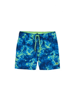 Obrázek produktu WE Fashion Plavky tmavě modrá / světle zelená