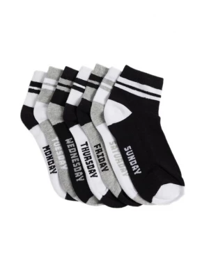 Obrázek produktu WE Fashion Ponožky šedá / černá / bílá