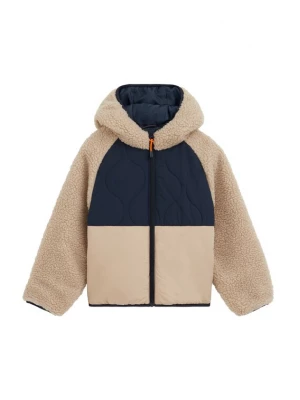 Obrázek produktu WE Fashion Přechodná bunda béžová / námořnická modř