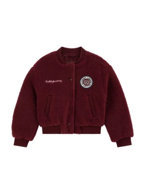 Obrázek produktu WE Fashion Přechodná bunda tmavě modrá / vínově červená / bílá