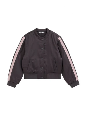 Obrázek produktu WE Fashion Přechodná bunda tmavě šedá / růžová