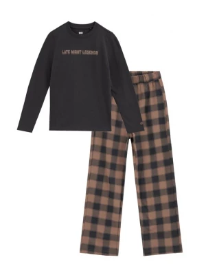 Obrázek produktu WE Fashion Pyžamo antracitová / režná