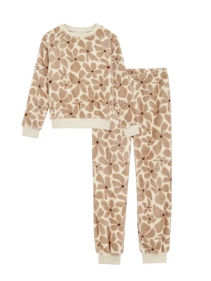 Obrázek produktu WE Fashion Pyžamo béžová / hnědá