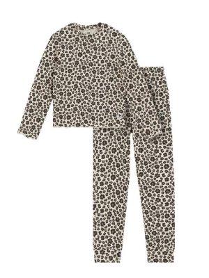 Obrázek produktu WE Fashion Pyžamo krémová / brokátová / černá