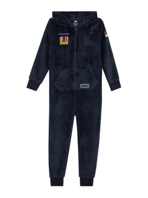 Obrázek produktu WE Fashion Pyžamo marine modrá / žlutá / červená / bílá