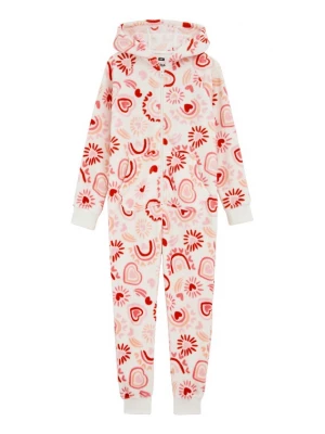 Obrázek produktu WE Fashion Pyžamo růžová / tmavě růžová / bílá