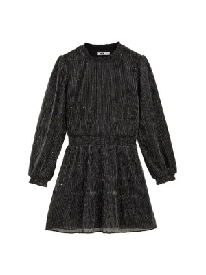 Obrázek produktu WE Fashion Šaty černá / stříbrná