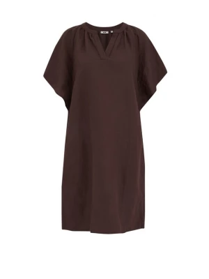 Obrázek produktu WE Fashion Šaty tmavě hnědá