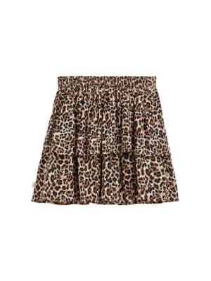 Obrázek produktu WE Fashion Sukně koňaková / světle hnědá / tmavě hnědá