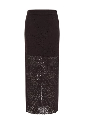 Obrázek produktu WE Fashion Sukně tmavě hnědá