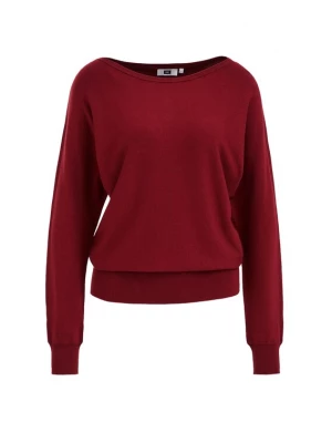 Obrázek produktu WE Fashion Svetr tmavě červená