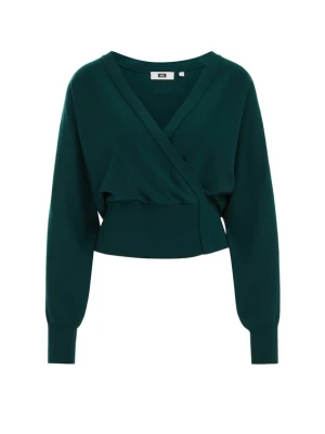 Obrázek produktu WE Fashion Svetr tmavě zelená