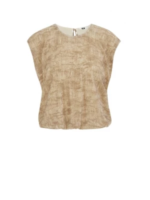 Obrázek produktu WE Fashion Top béžová / tmavě béžová