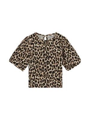 Obrázek produktu WE Fashion Tričko béžová / světle hnědá / černá