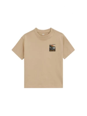 Obrázek produktu WE Fashion Tričko béžová / světle šedá / oranžová / černá