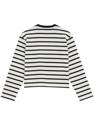 Obrázek produktu WE Fashion Tričko béžová / tmavě modrá / bílá