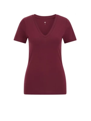 Obrázek produktu WE Fashion Tričko burgundská červeň