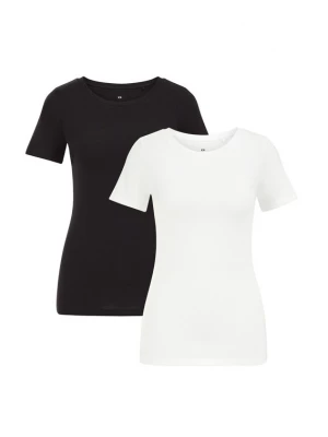 Obrázek produktu WE Fashion Tričko černá / bílá
