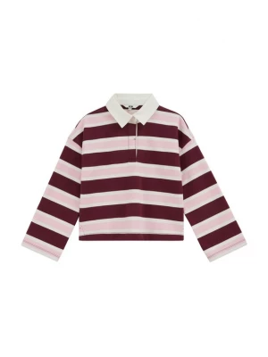 Obrázek produktu WE Fashion Tričko růžová / burgundská červeň / bílá