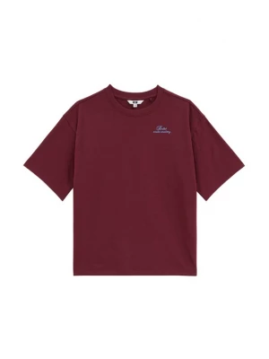 Obrázek produktu WE Fashion Tričko světlemodrá / vínově červená / bílá