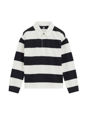 Obrázek produktu WE Fashion Tričko tmavě modrá / bílá