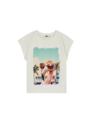 Obrázek produktu WE Fashion Tričko tyrkysová / oranžová / růžová / offwhite