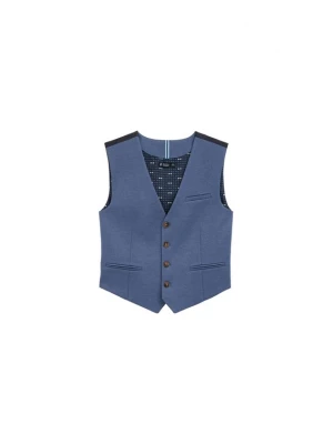 Obrázek produktu WE Fashion Vesta modrý melír
