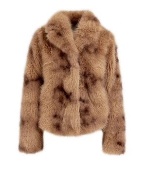 Obrázek produktu WE Fashion Zimní bunda světle hnědá / tmavě hnědá