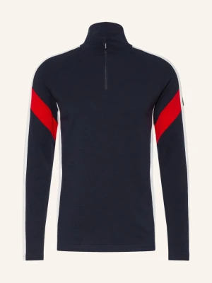 Obrázek produktu We Norwegians Bunda Midlayer Zermatt Z Piké A Merino Vlny tmavě modrá / červená / bílá