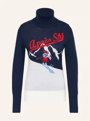 Obrázek produktu We Norwegians Svetr S Rolákem After Ski Z Merino Vlny tmavě modrá