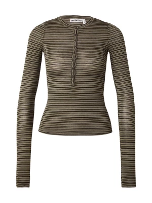 Obrázek produktu WEEKDAY Tričko khaki / černá