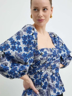 Obrázek produktu Weekend Max Mara Bavlněná halenka Weekend Max Mara modrá