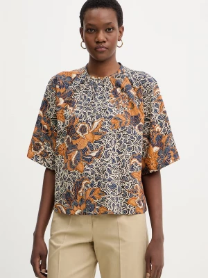 Obrázek produktu Weekend Max Mara Bavlněná halenka Weekend Max Mara QUAGLIA námořnická modř
