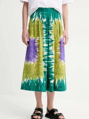 Obrázek produktu Weekend Max Mara Bavlněná sukně Weekend Max Mara zelená