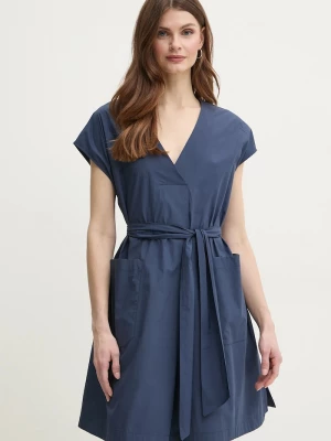 Obrázek produktu Weekend Max Mara Bavlněné šaty Weekend Max Mara námořnická modř