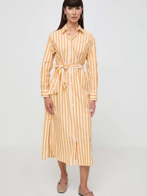 Obrázek produktu Weekend Max Mara Bavlněné šaty Weekend Max Mara oranžová