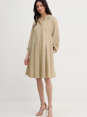 Obrázek produktu Weekend Max Mara Bavlněné šaty SEGGIO béžová